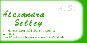 alexandra selley business card